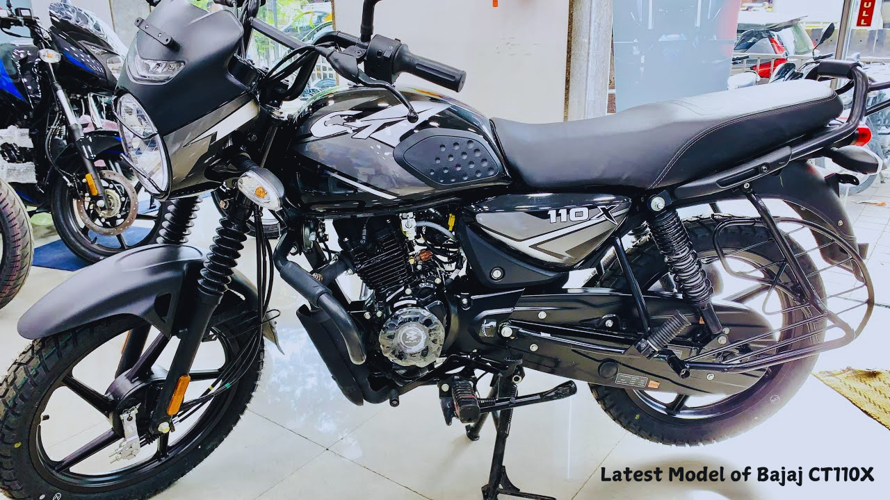 Latest Model of Bajaj CT110X: with a Great Milege now in the Market