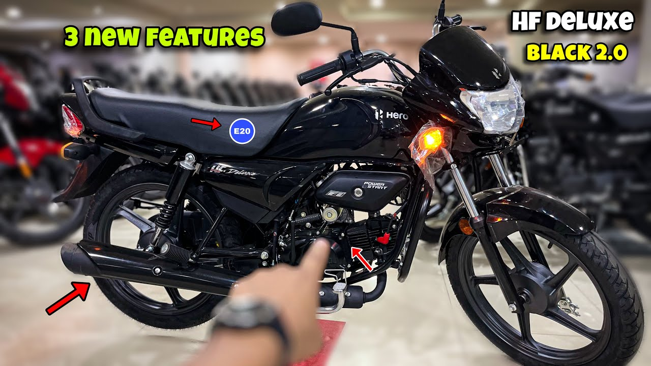 Buy Latest Hero HF Deluxe with 75 kmpl mileage: At The Down payment of 11,000rs